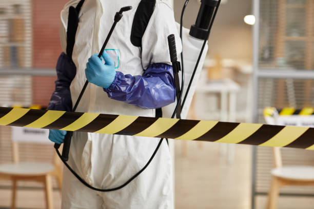 Professional Biohazard Cleanup technician working in Joshua Tree, CA